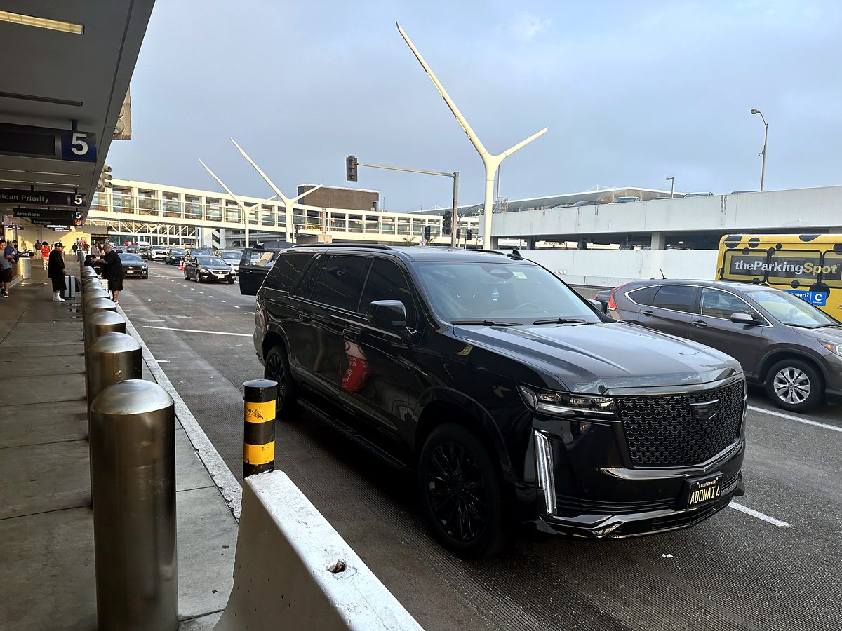 Escalade ESV at LAX
