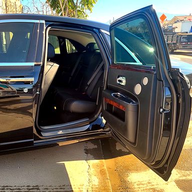 Rolls-Royce Ghost rear cabin