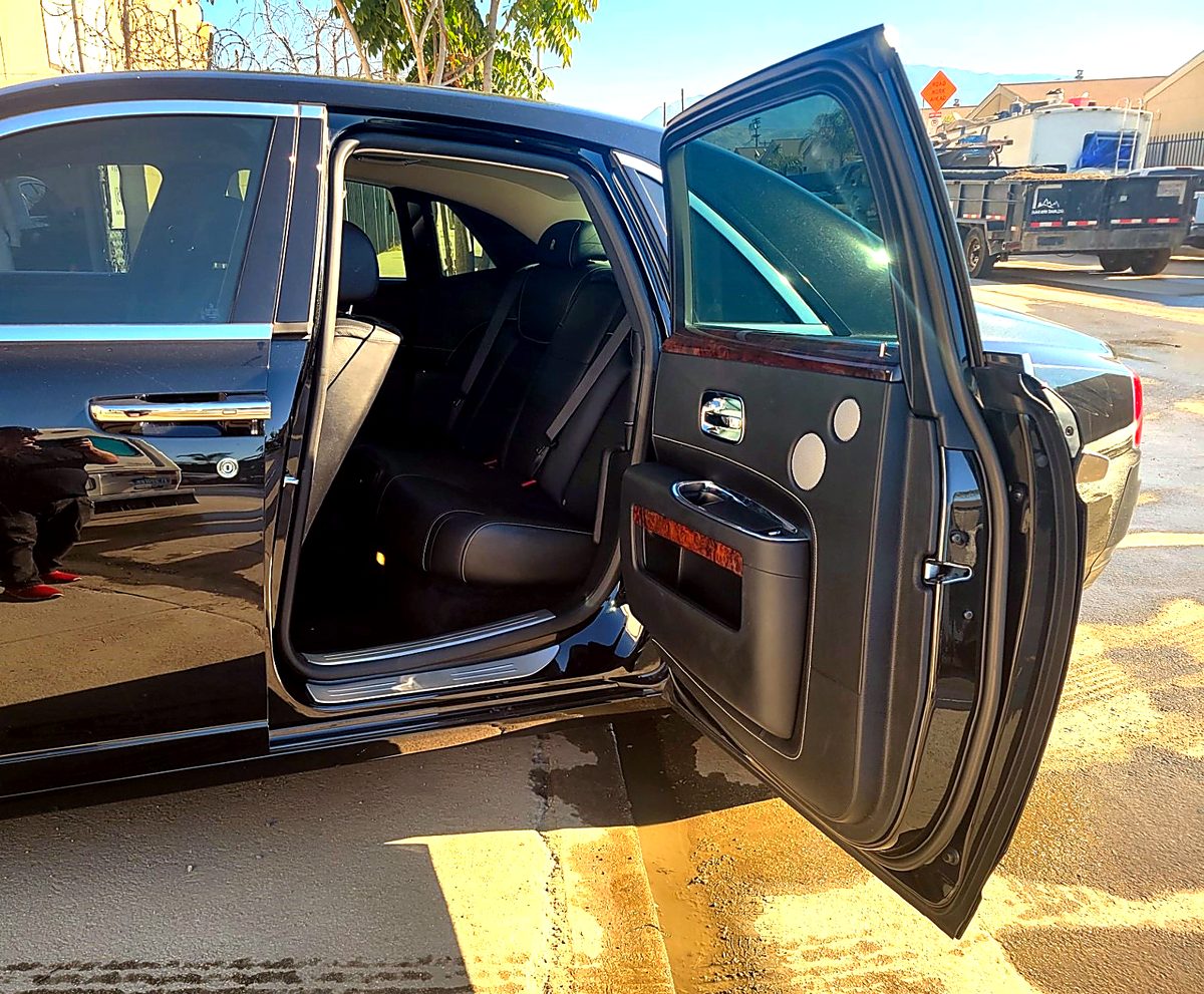 Rolls-Royce Ghost rear cabin