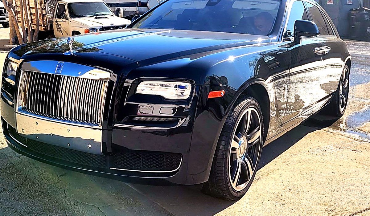 Rolls-Royce Ghost for an Indian wedding baraat